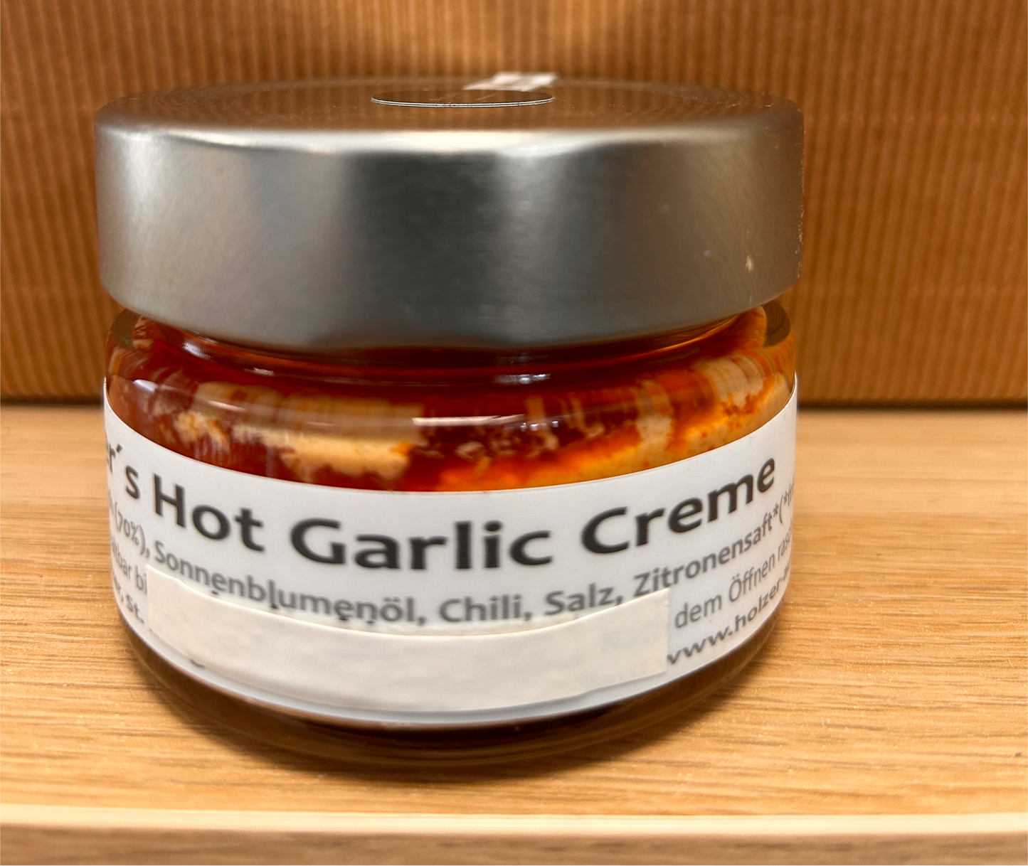 Knoblauch Hot Garlic Creme 100g