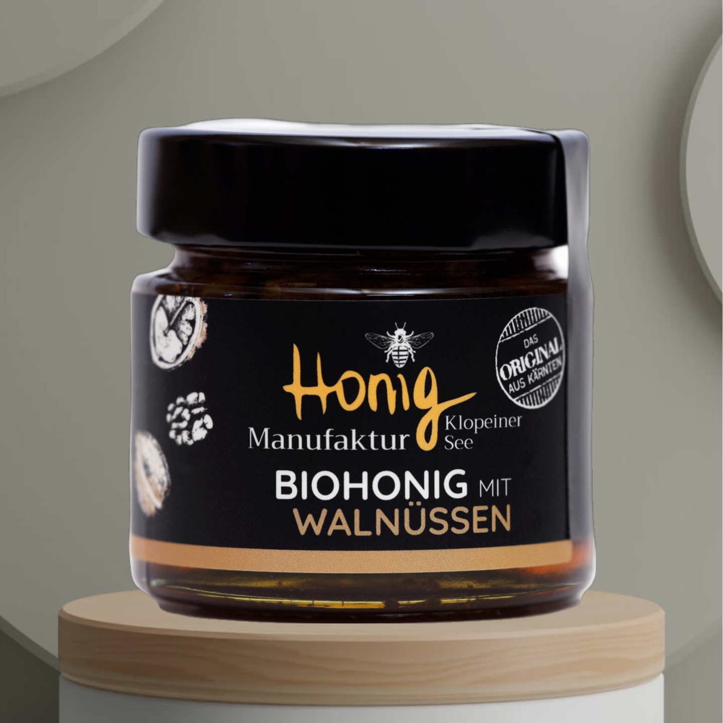 Bio-Honig mit Walnüssen 250g