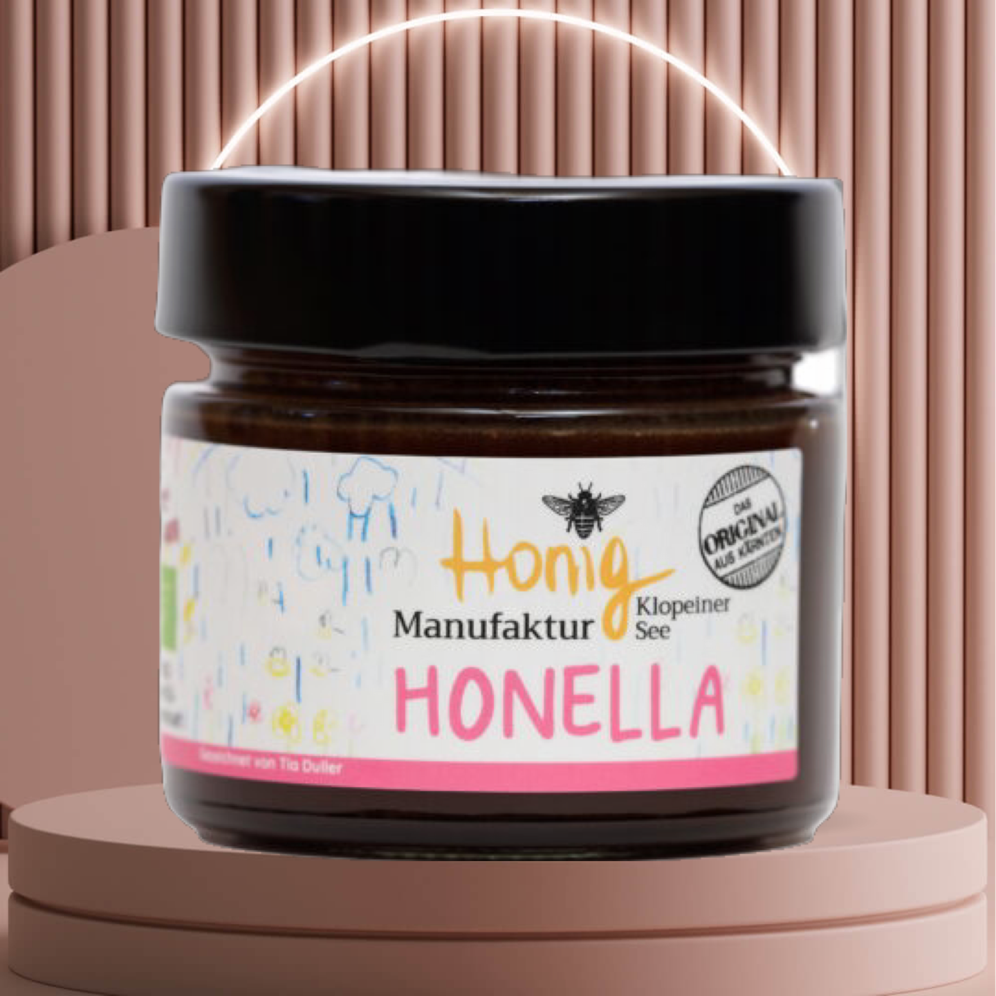 „Honella“- Bio-Honig mit Haselnüssen und Schokolade 250g