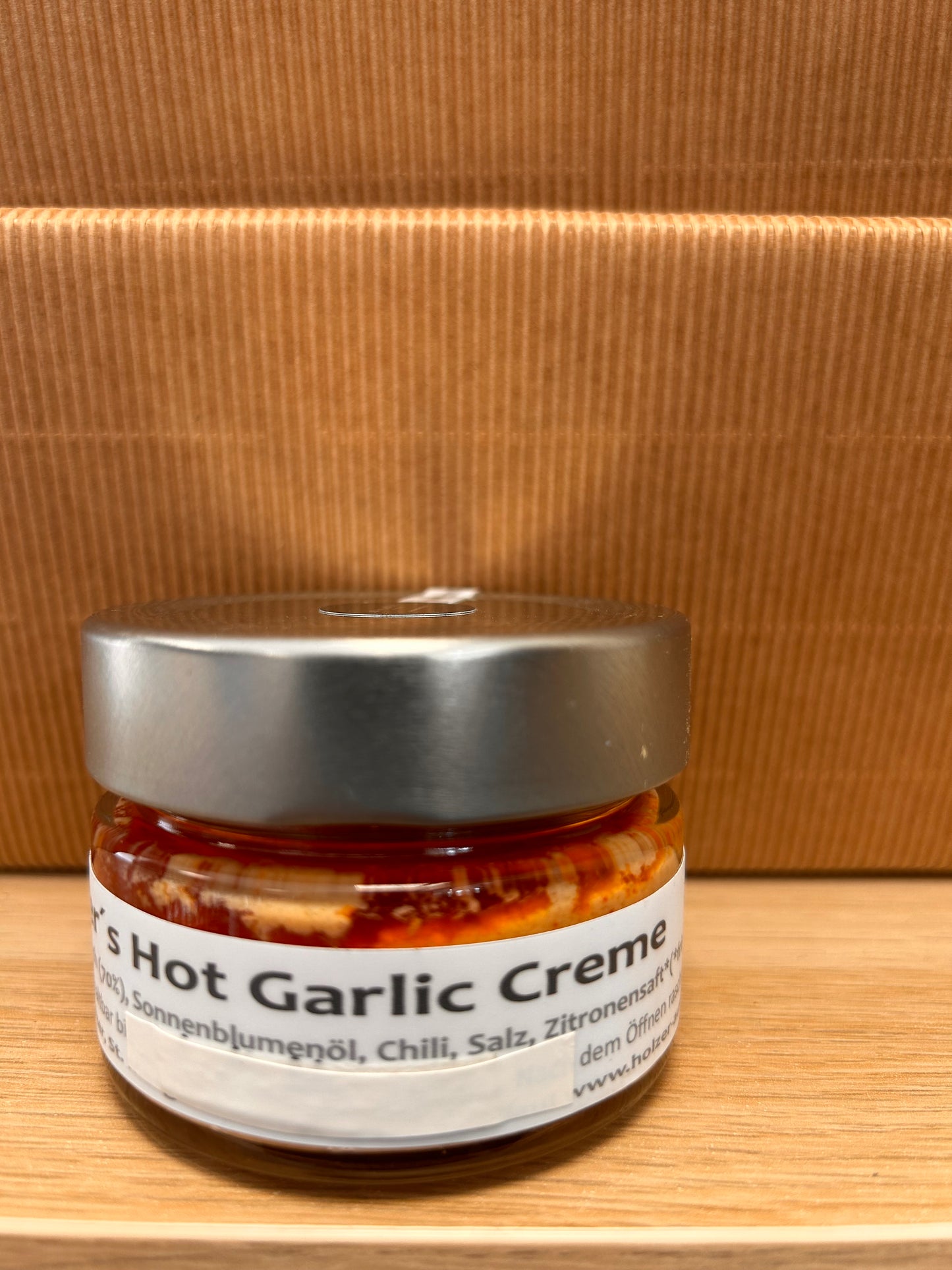 Knoblauch Hot Garlic Creme 100g