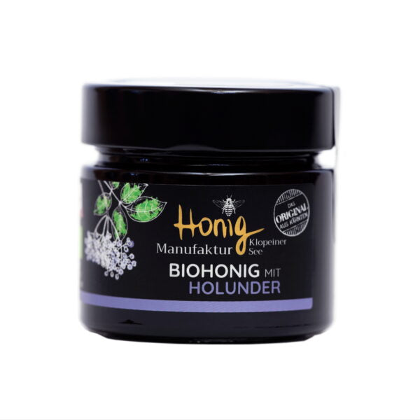Bio-Honig mit Holunder 250g