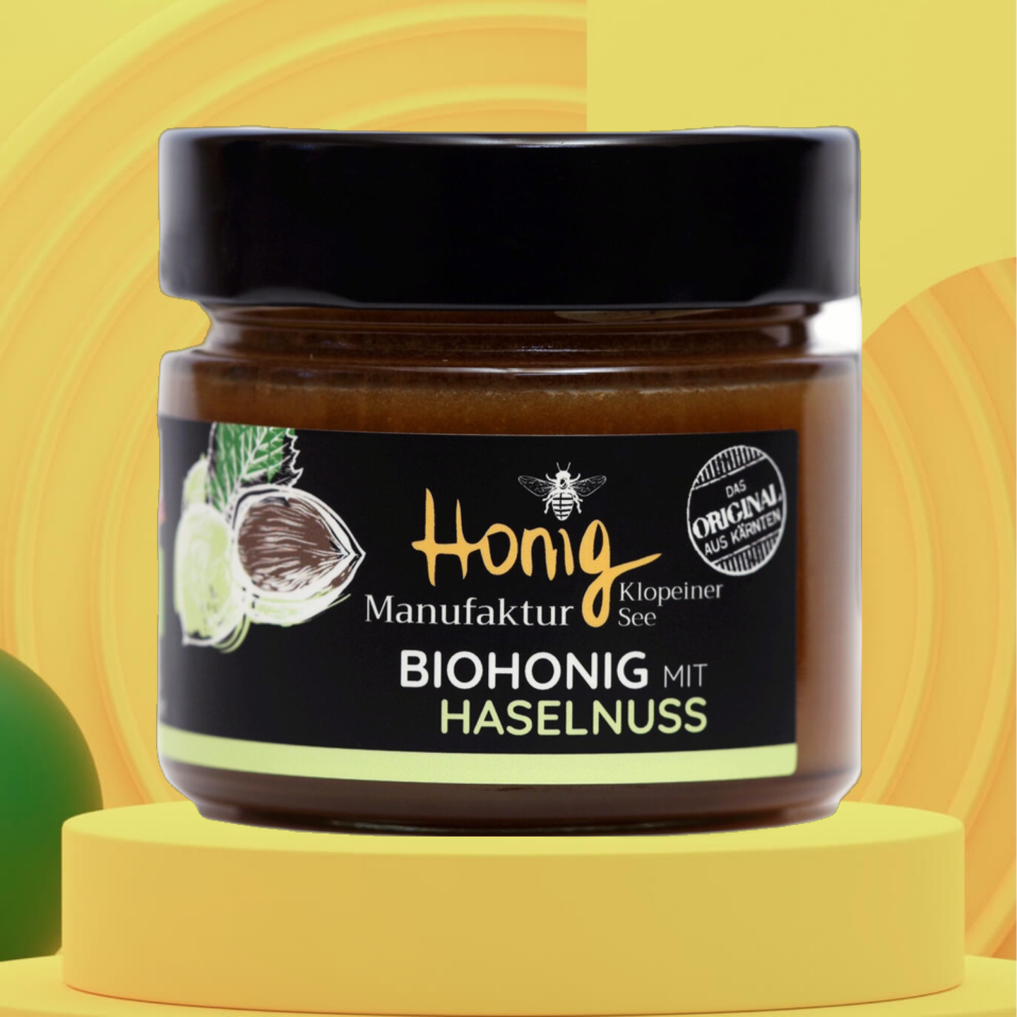Bio-Honig mit Haselnuss 250g