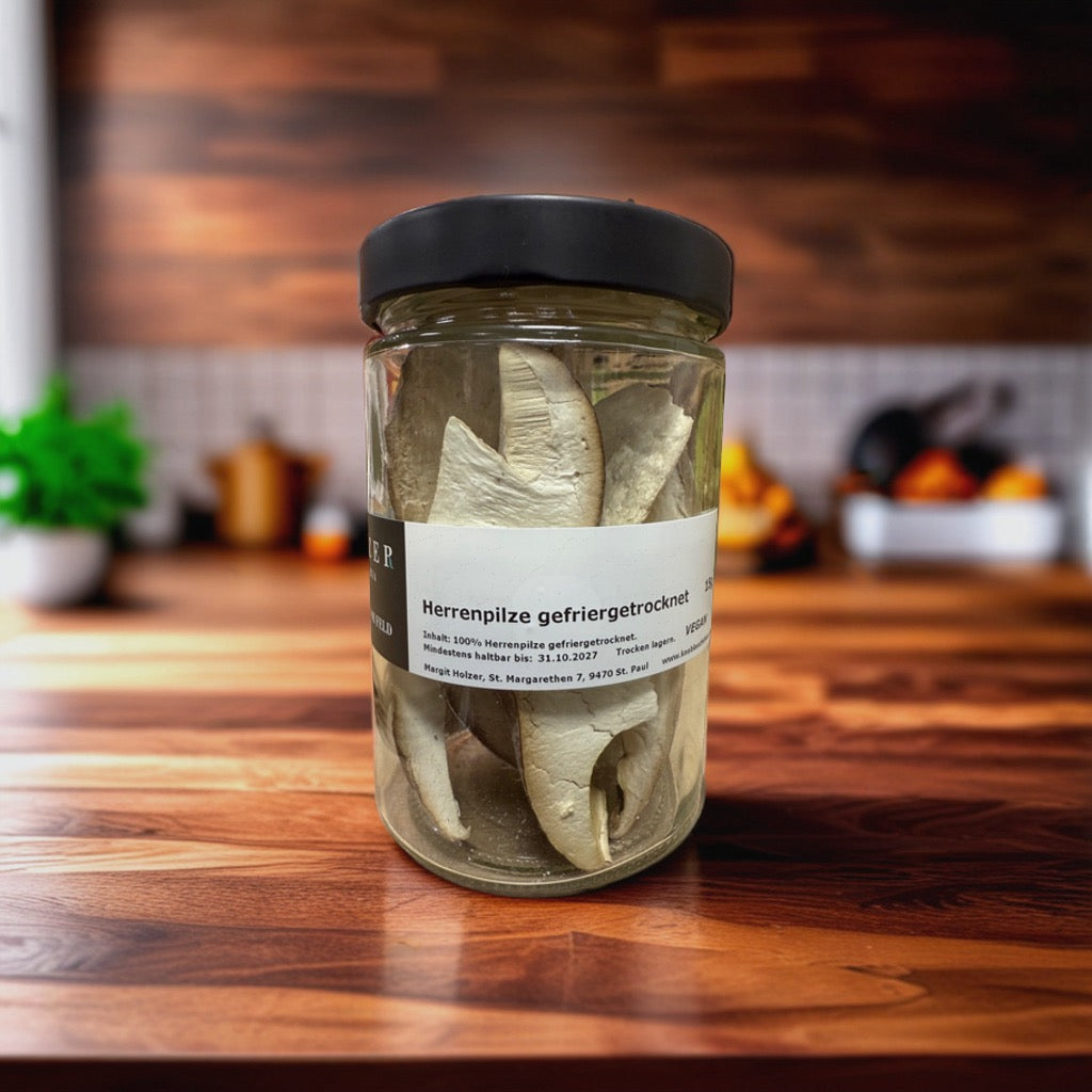 Herrenpilze gefriergetrocknet 15g