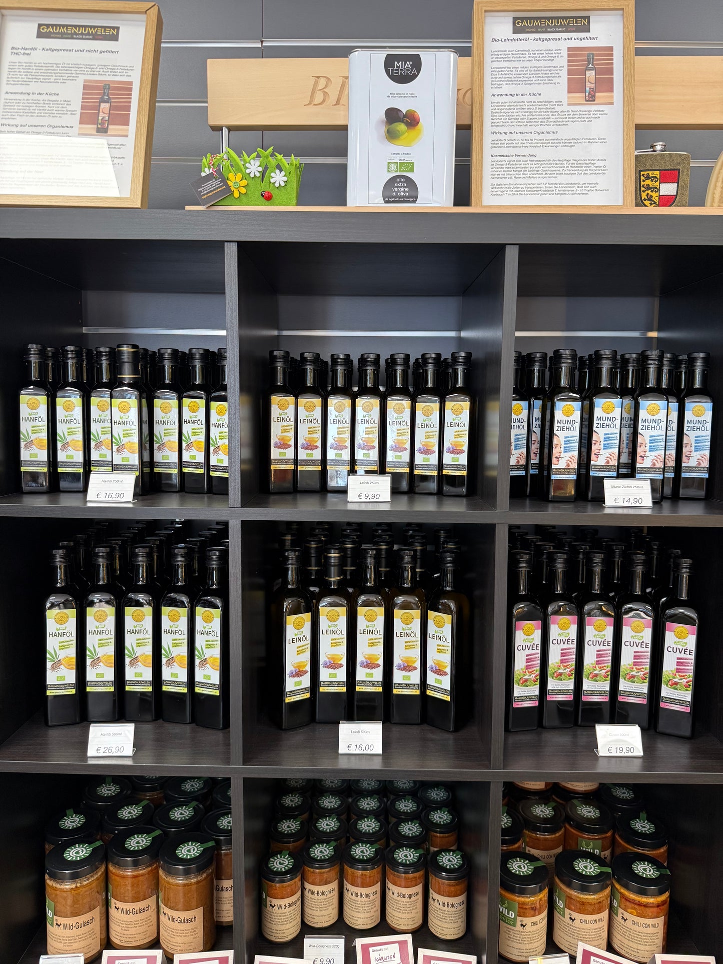 Bio-Hanföl 500ml kaltgepresst und ungefiltert, ohne THC