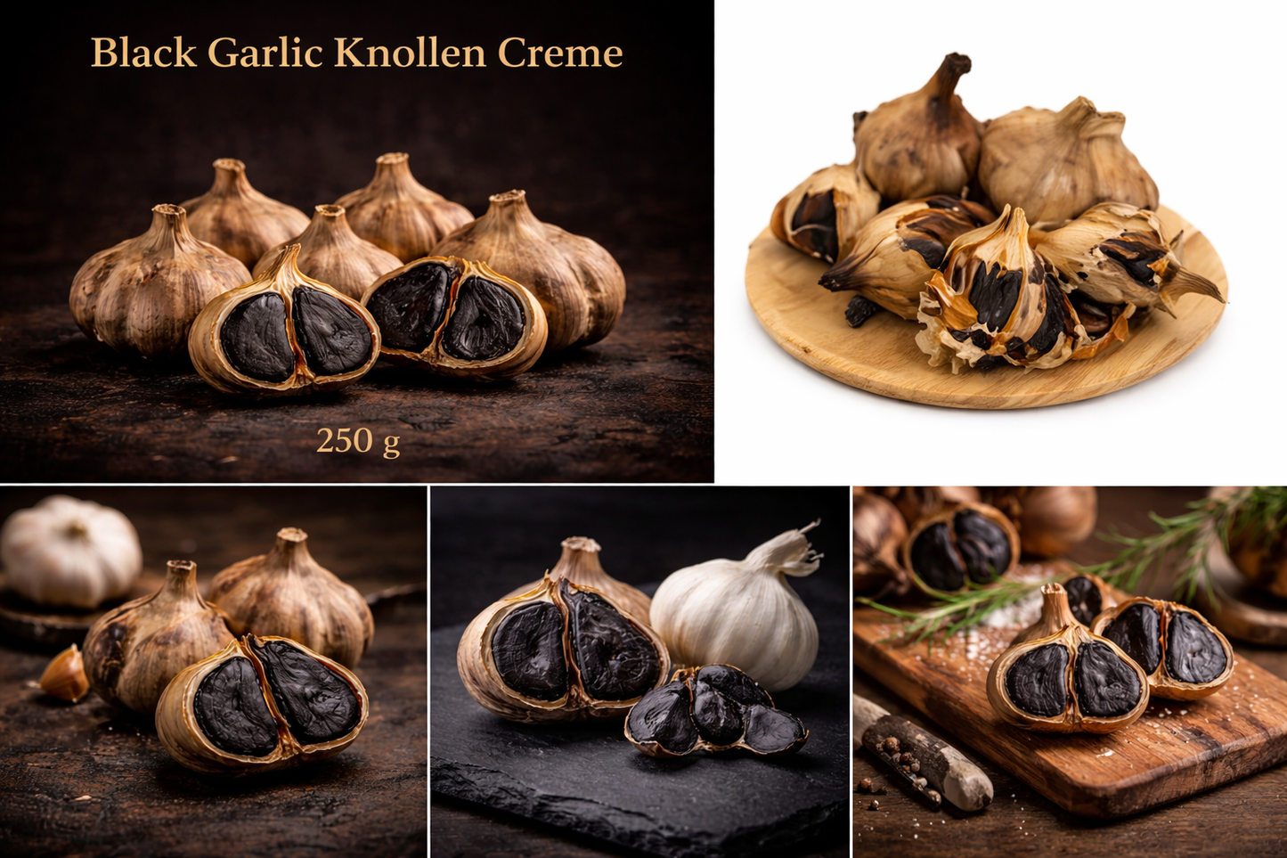 Black Garlic „Gummibärli“ Knollen 250g