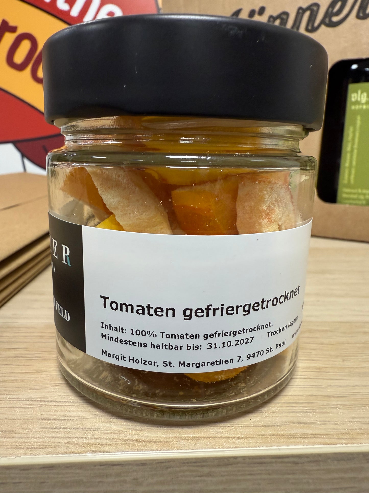 Tomaten gefriergetrocknet