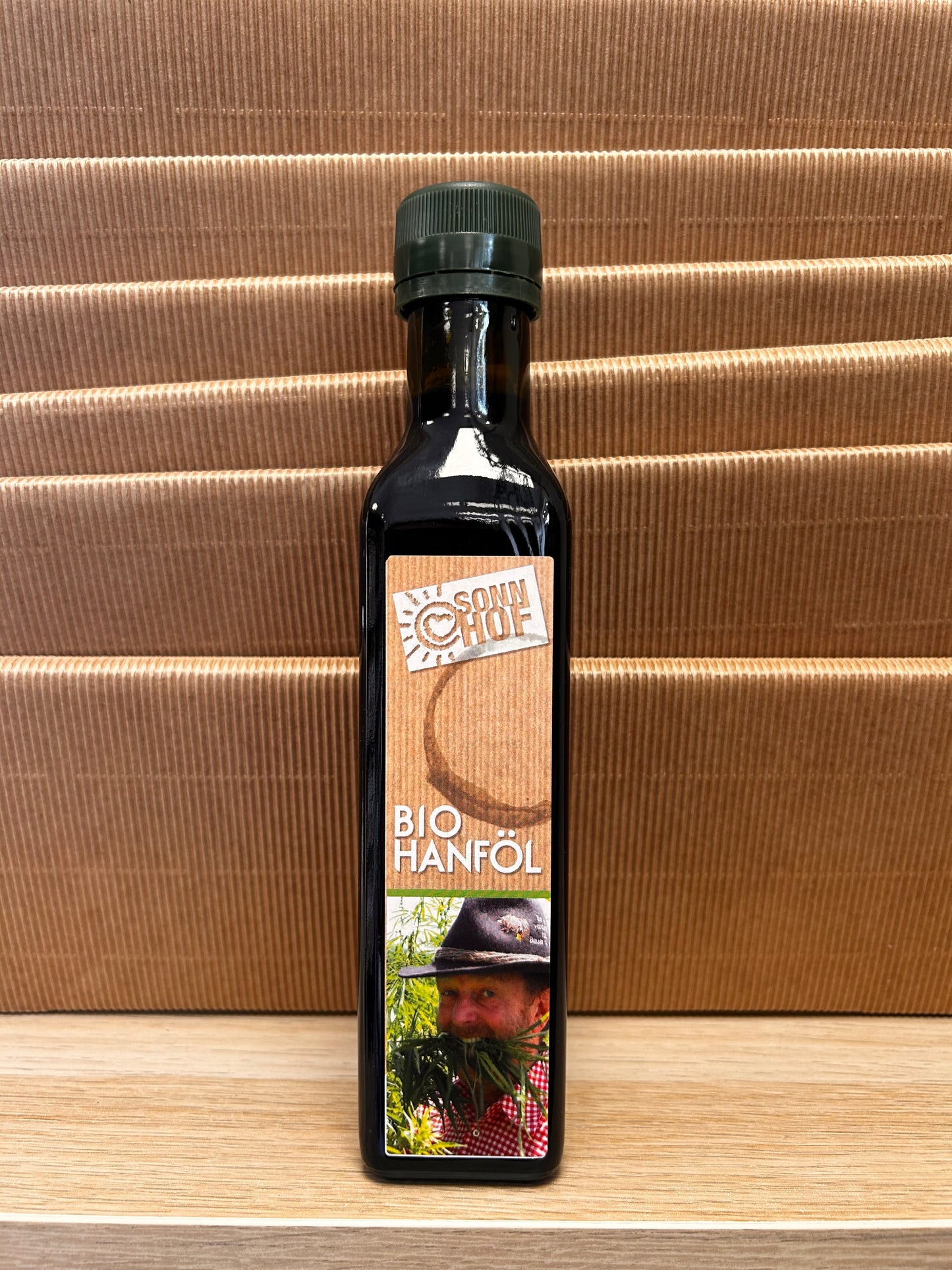 Bio-Hanföl 250ml kaltgepresst und ungefiltert, ohne THC
