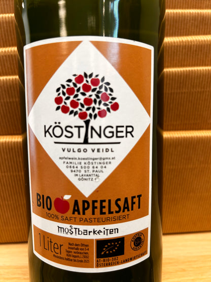 Bio-Apfelsaft klar 1000ml