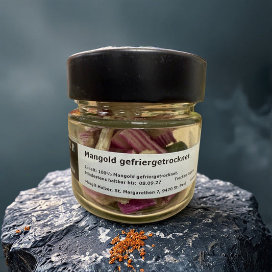 Mangold gefriergetrocknet