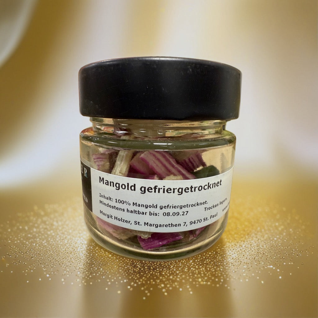 Mangold gefriergetrocknet