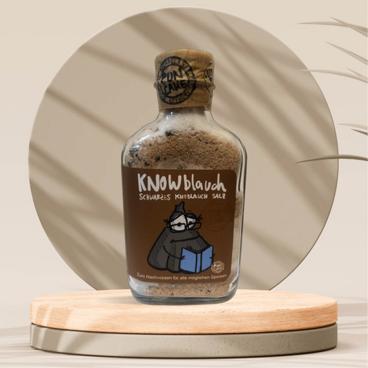 Knowblauch-Schwarzer Knoblauch Salz