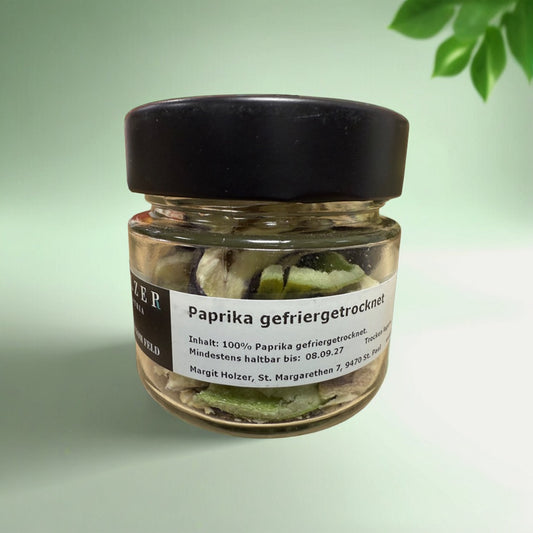 Paprika gefriergetrocknet