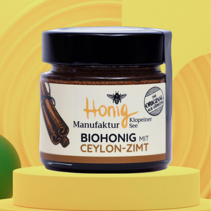 Bio-Honig mit Ceylon Zimt 250g