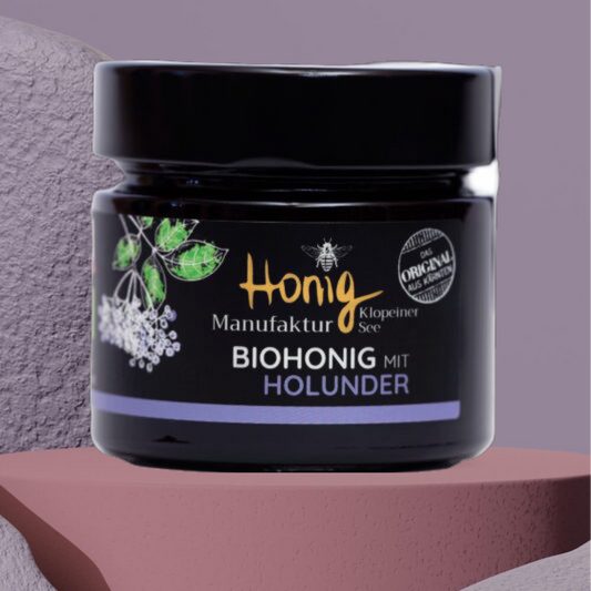 Bio-Honig mit Holunder 250g