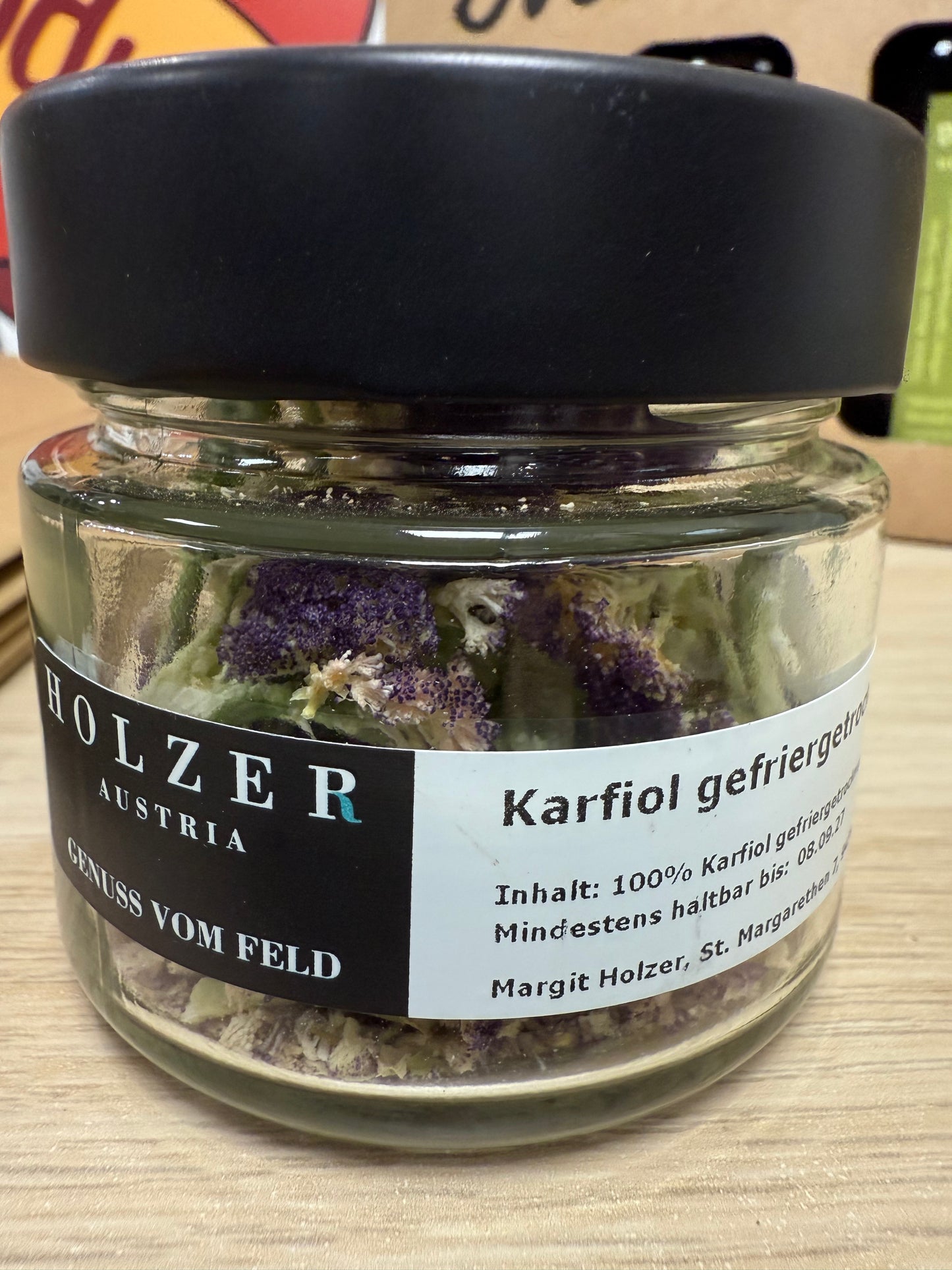 Karfiol gefriergetrocknet