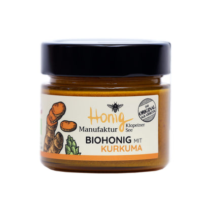 Bio-Honig mit Kurkuma 250g