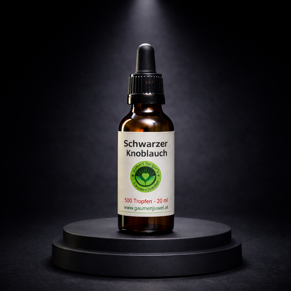 Black Velvet – 30-Tage-Balance-Ritual  Bio-Hanföl 500 ml & Schwarze Knoblauch Essenz 20 ml