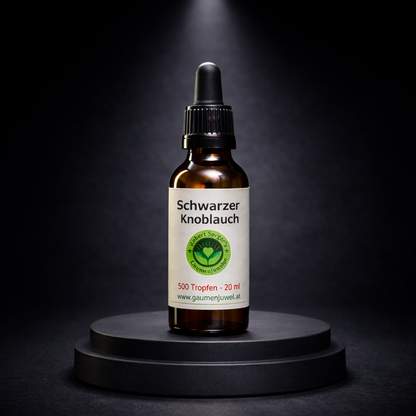 Black Velvet – 30-Tage-Balance-Ritual  Bio-Hanföl 500 ml & Schwarze Knoblauch Essenz 20 ml