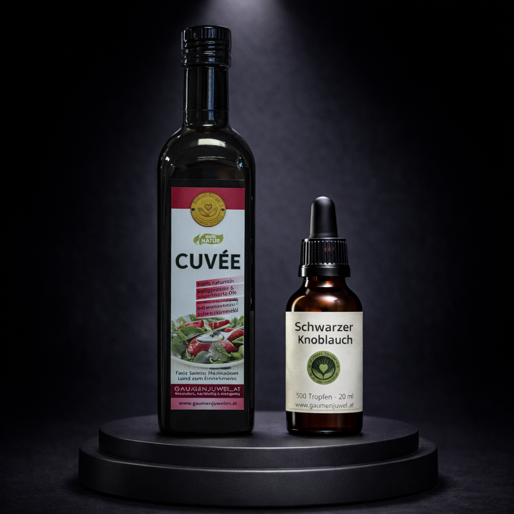 Black Velvet – Cuvée mit schwarzer Knoblauch Essenz