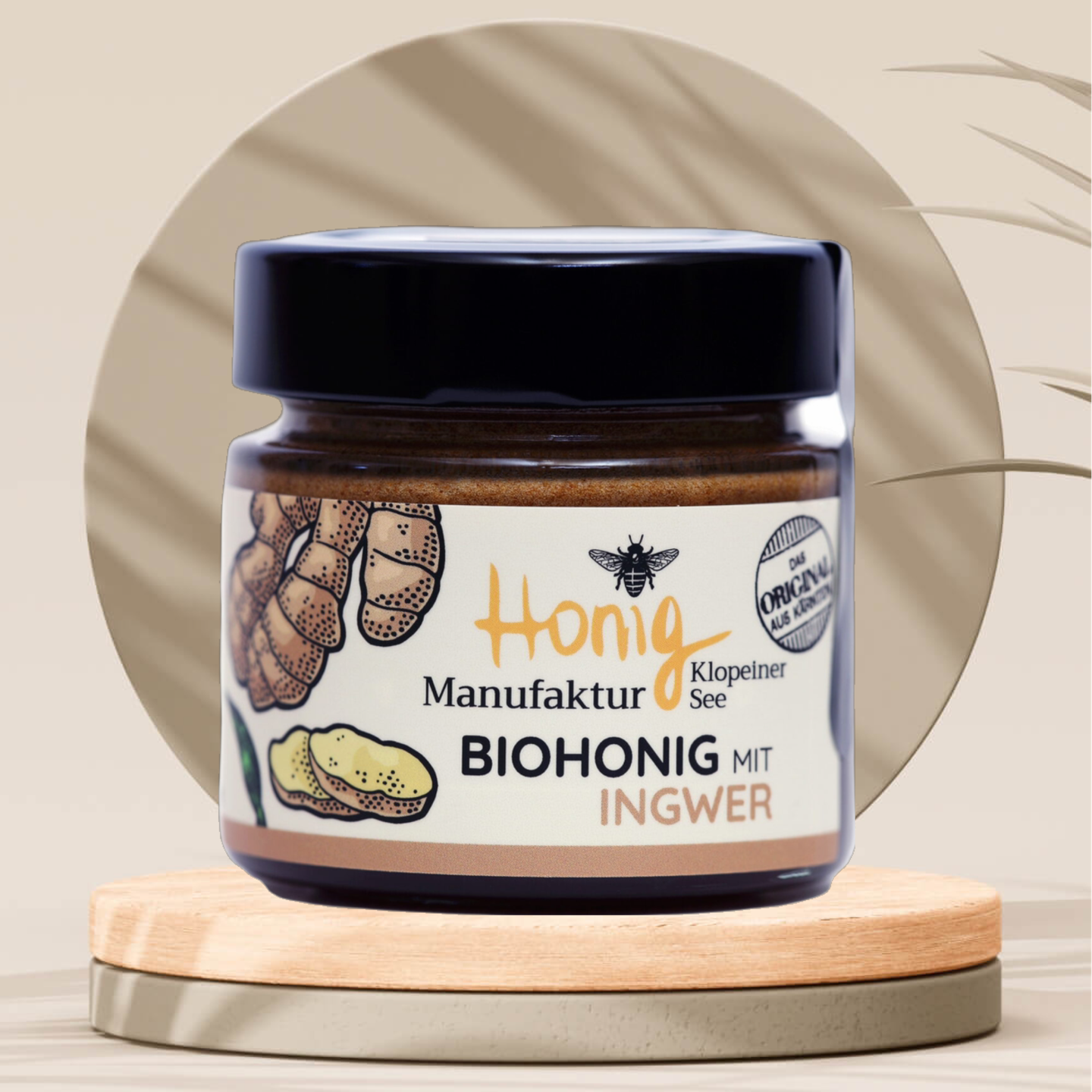 Bio-Honig mit Ingwer 250g