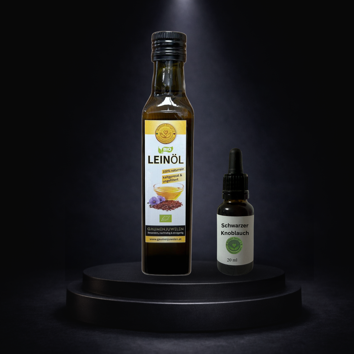 Bio-Leinöl 250 ml – kaltgepresst & ungefiltert (Omega-3-Quelle) | Gaumenjuwelen