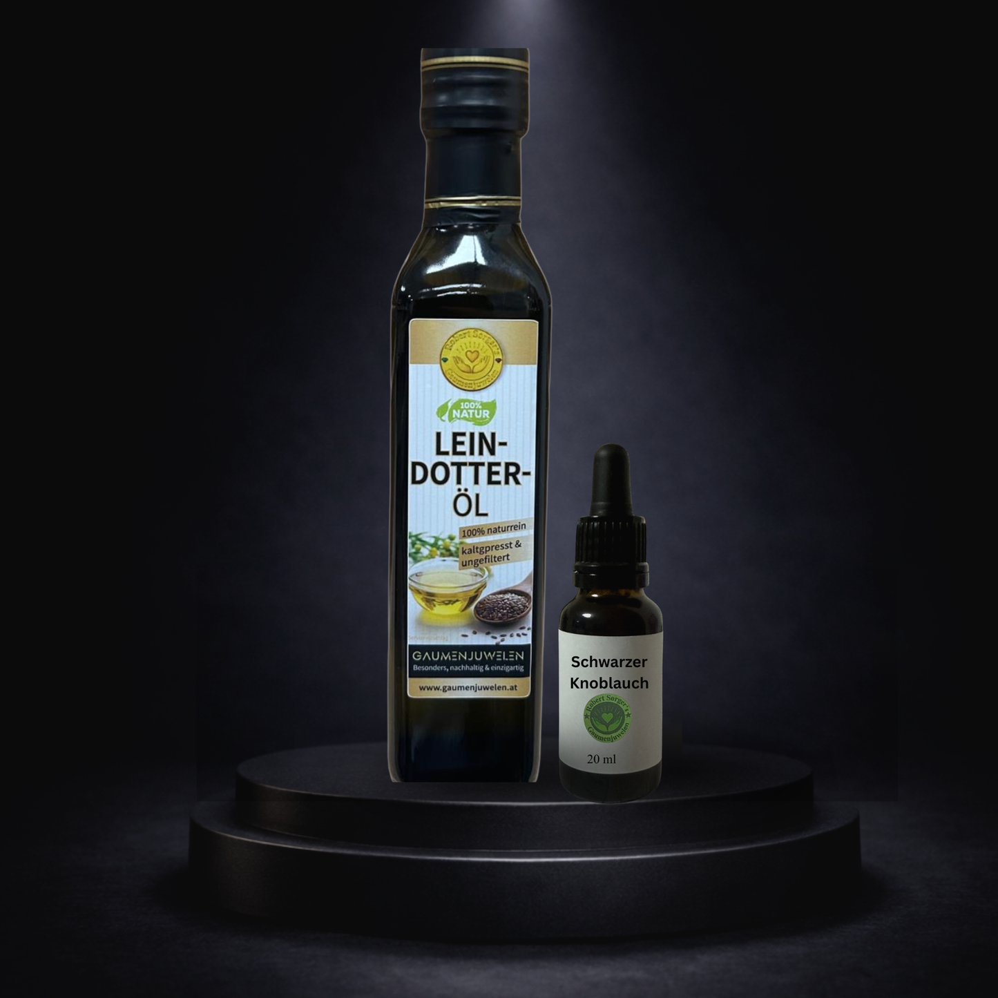Bio-Leinöl 500 ml – kaltgepresst & ungefiltert (Omega-3-Quelle) | Gaumenjuwelen