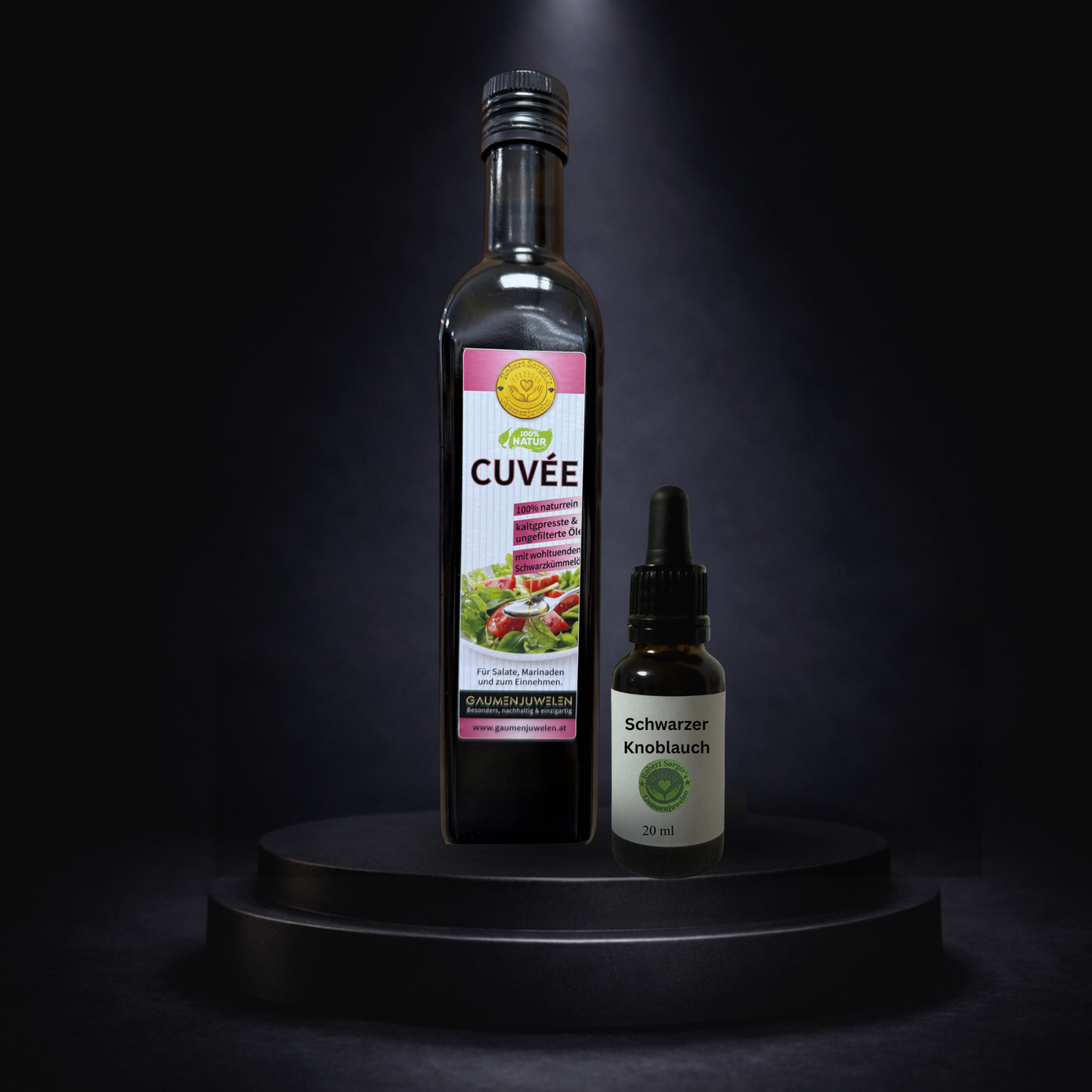 Bio-Cuvée 500 ml – kaltgepresste Ölkomposition (Omega-3-Balance) | Gaumenjuwelen