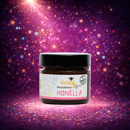 „Honella“- Bio-Honig mit Haselnüssen und Schokolade 250g