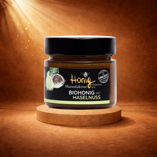 Bio-Honig mit Haselnuss 250g