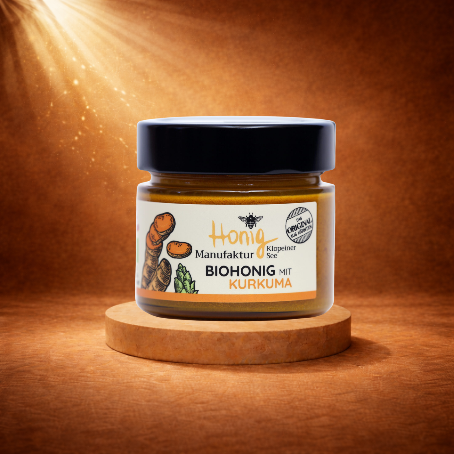 Bio-Honig mit Kurkuma 250g