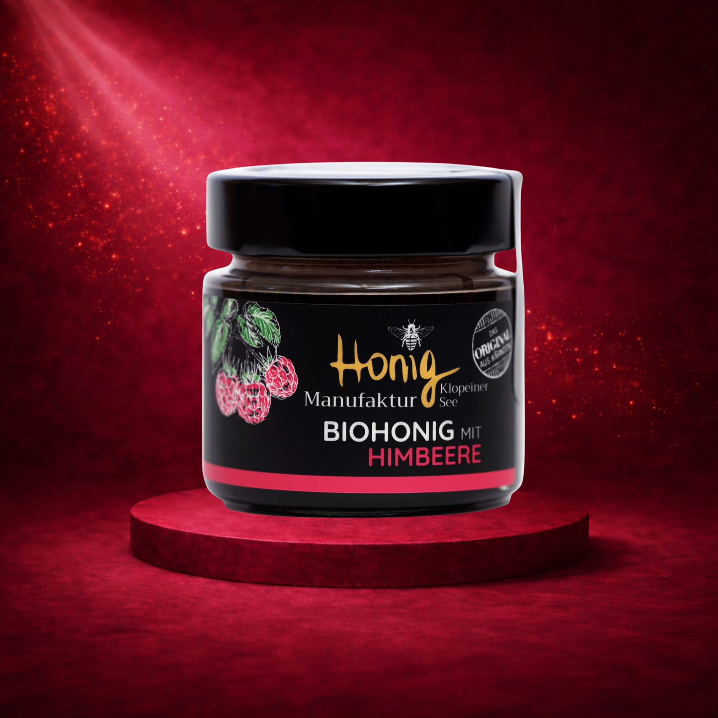 Bio-Honig mit Himbeere 250g