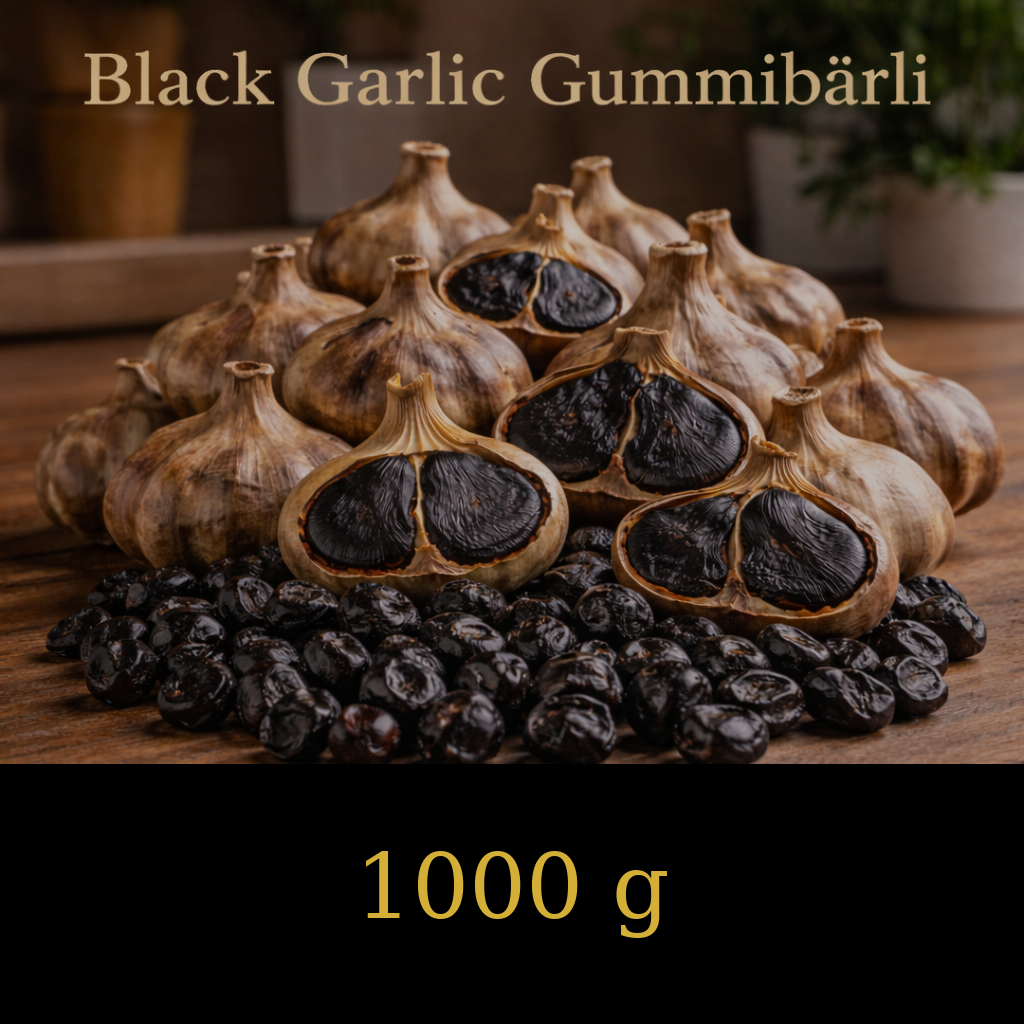 Black Garlic „Gummibärli“ Knollen 1000g