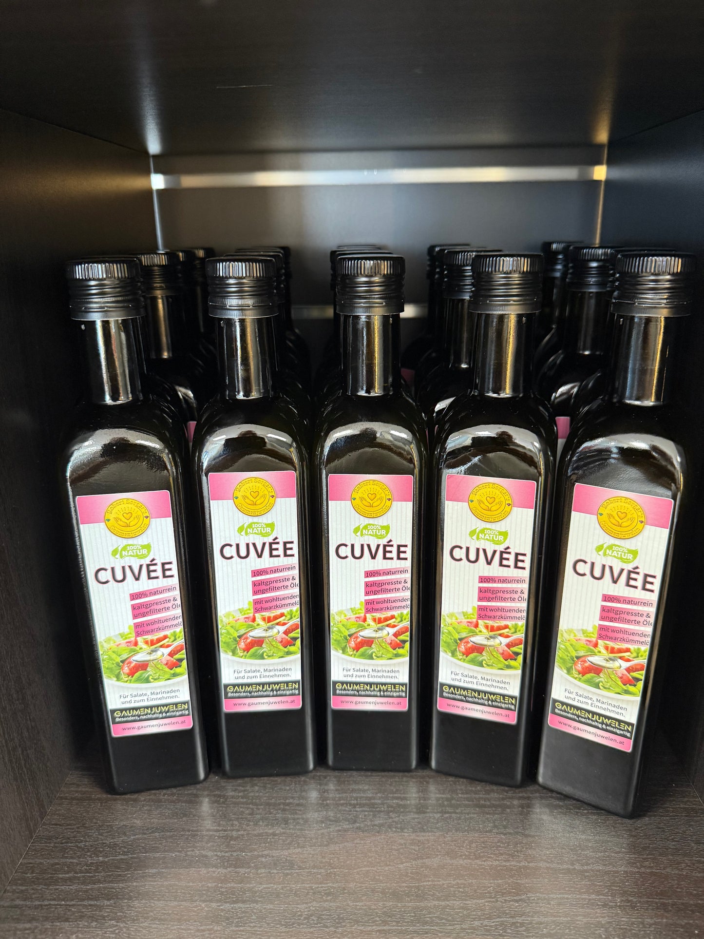 Bio-Cuvee 500ml kaltgepresst und ungefiltert