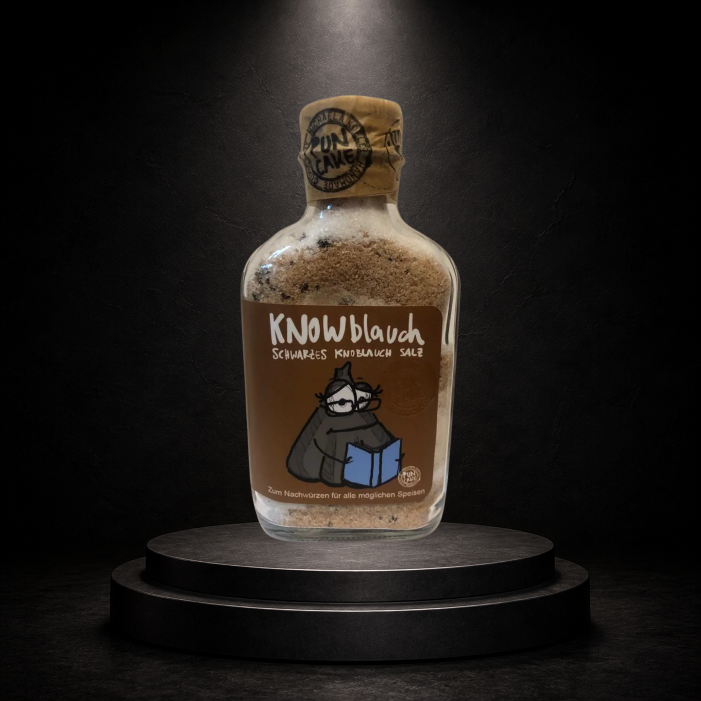 Knowblauch-Schwarzer Knoblauch Salz